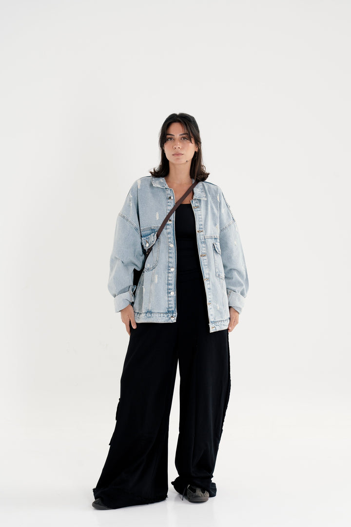 The Denim Cut Out Jacket