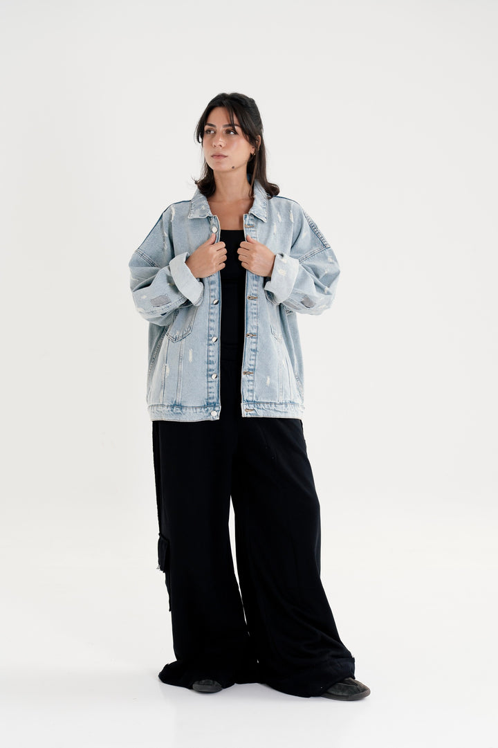 The Denim Cut Out Jacket
