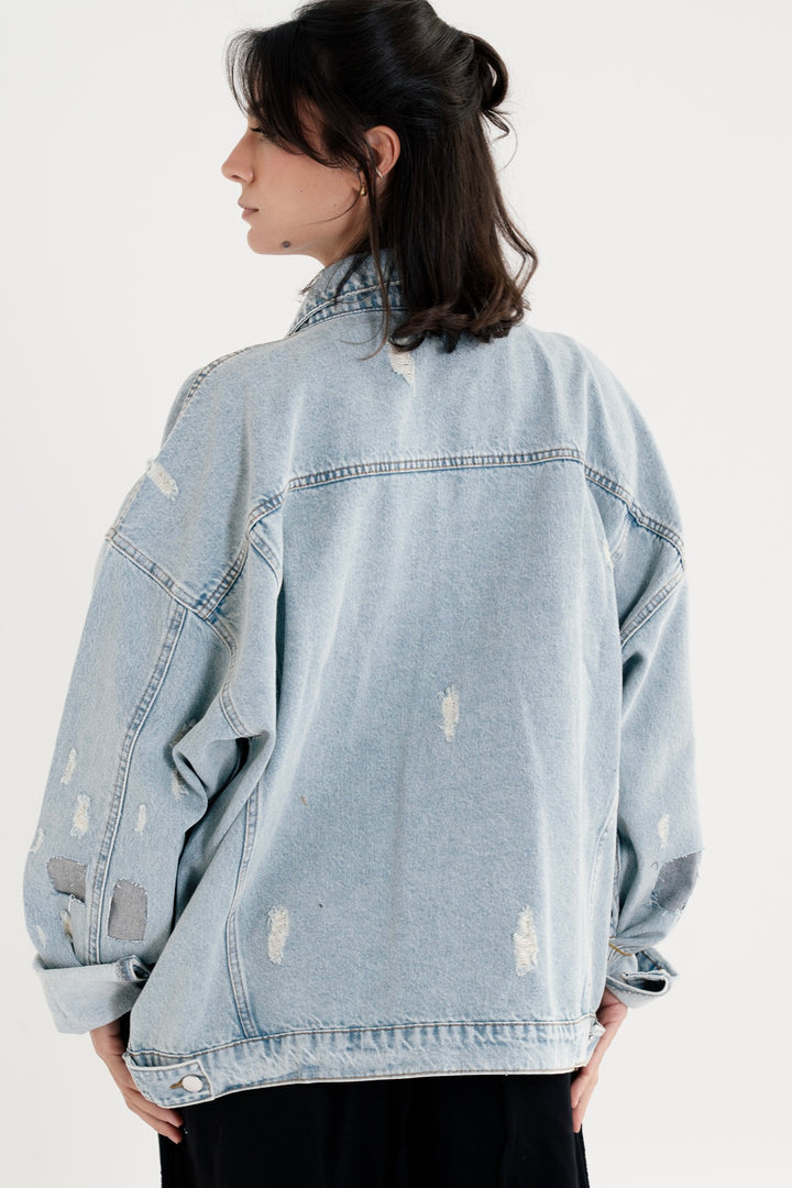 The Denim Cut Out Jacket