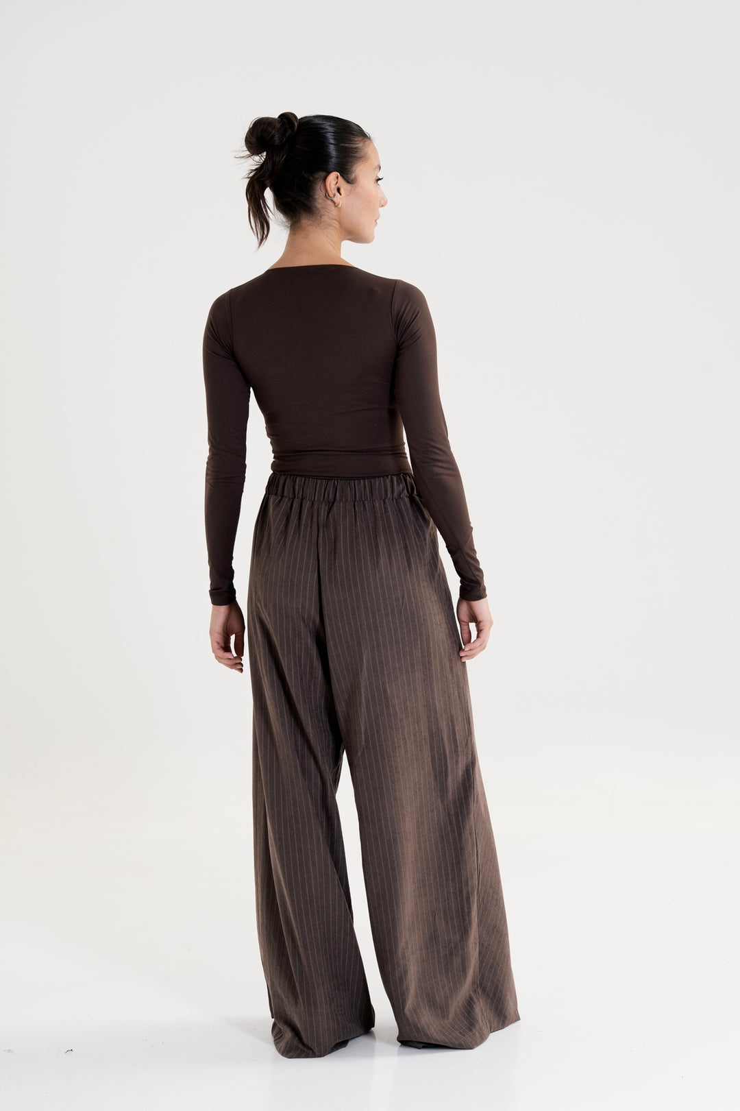 The Striped Wrap Pants