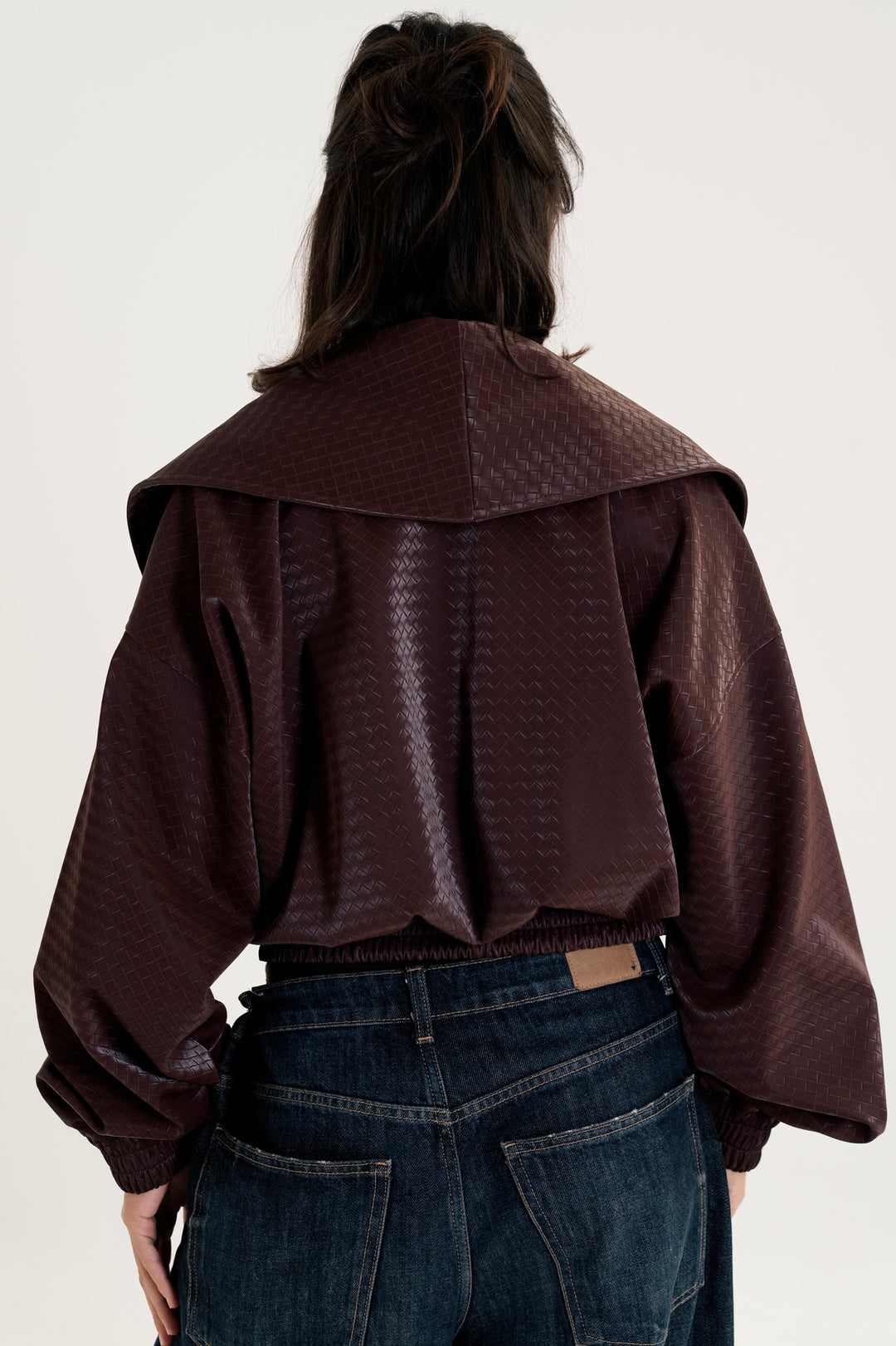 The Textured Leather Jacket
