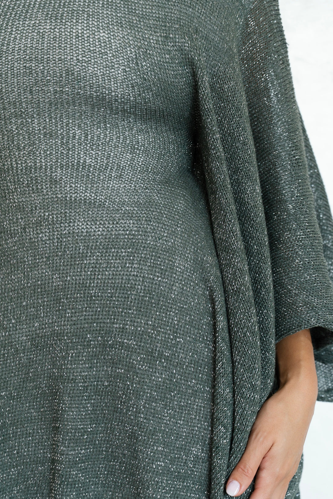 Butterfly Knit Dress - Olive