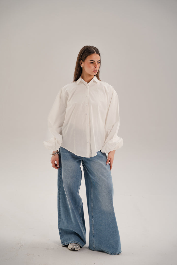 Puffed Sleeves Shirt