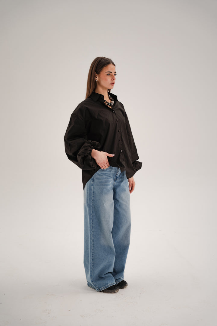 Puffed Sleeves Shirt