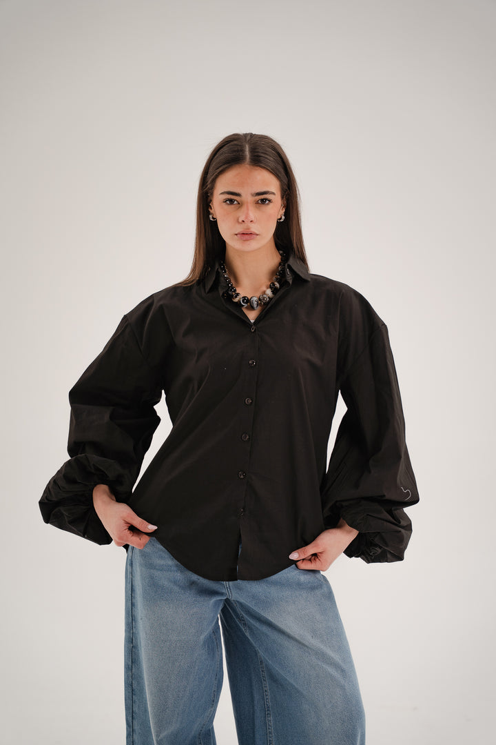 Puffed Sleeves Shirt