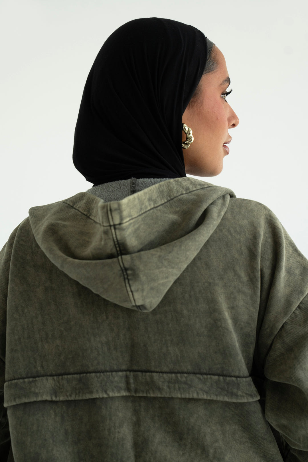 Stone Oversized Jacket