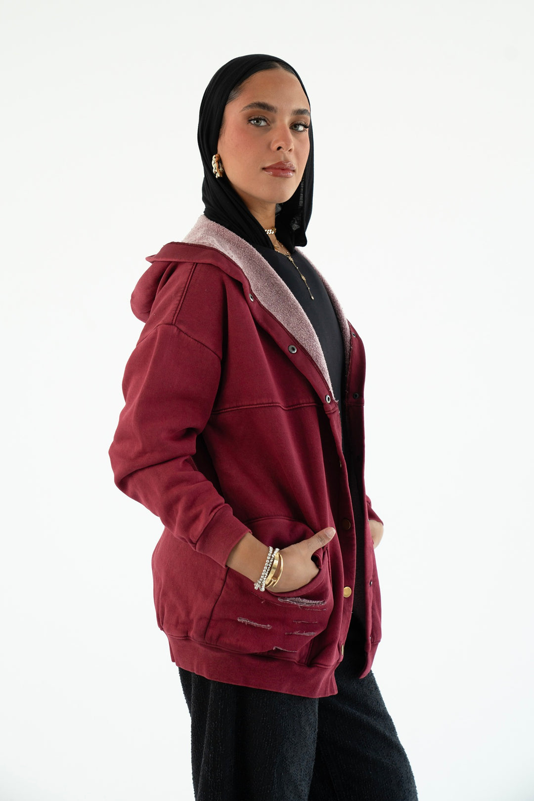 Stone Oversized Jacket