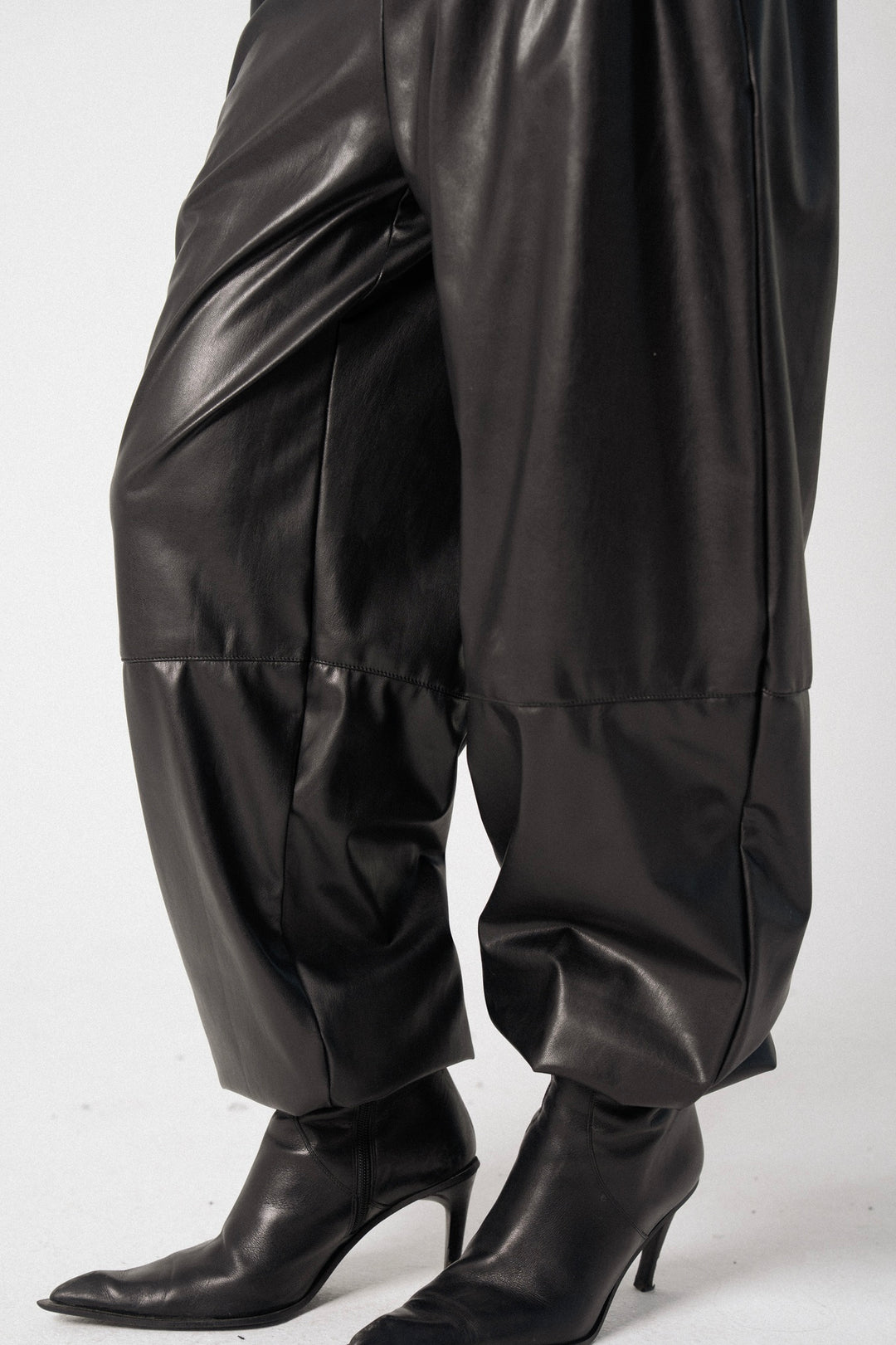 Balloon Leather Pants