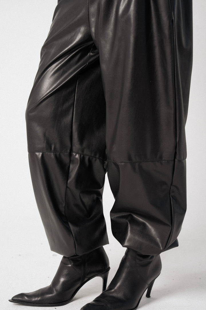 Balloon Leather Pants