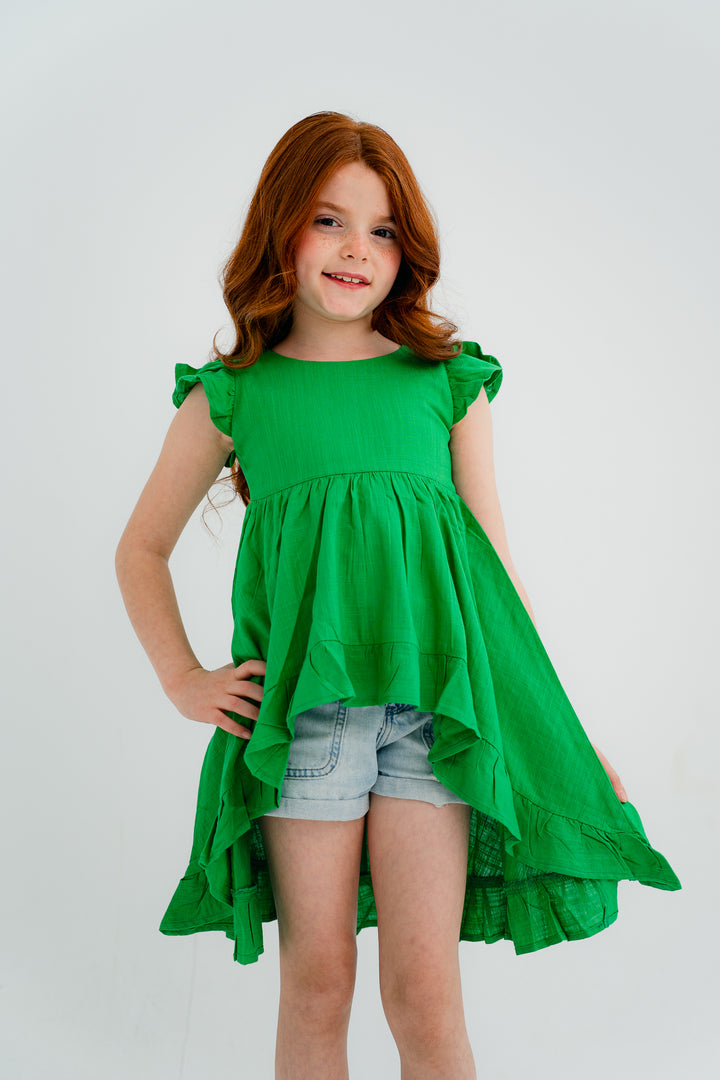 Ruffle kids top