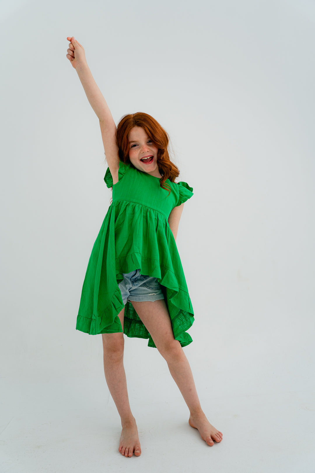 Ruffle kids top
