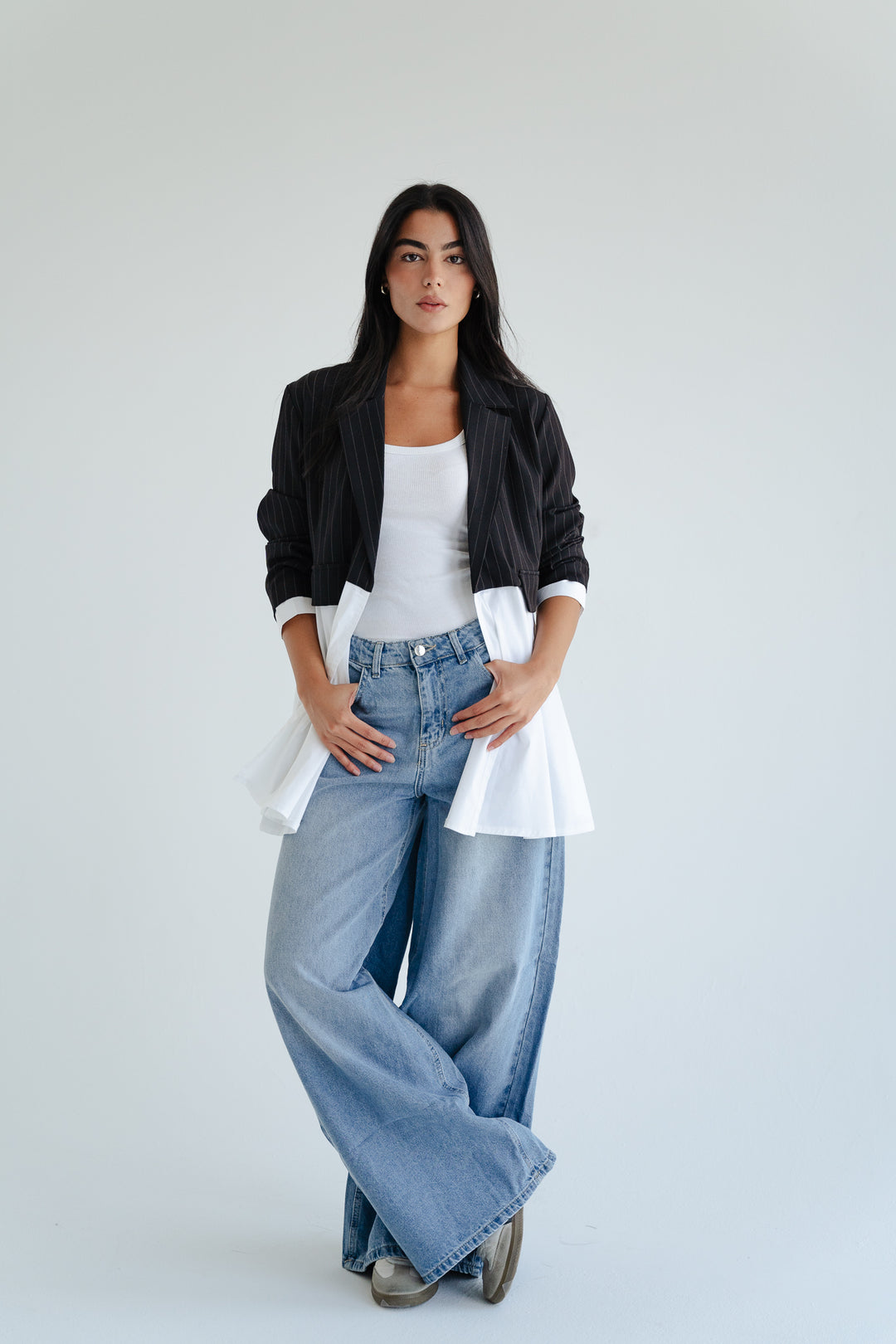 The Dual Fabric Blazer