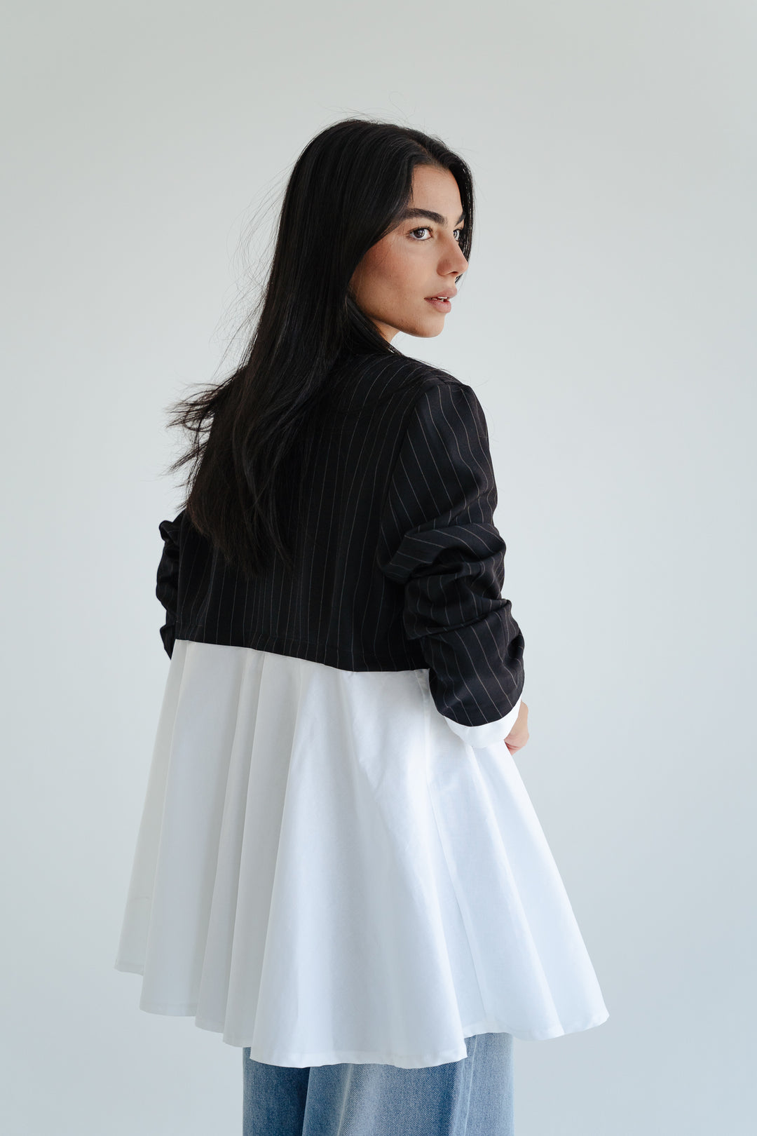 The Dual Fabric Blazer