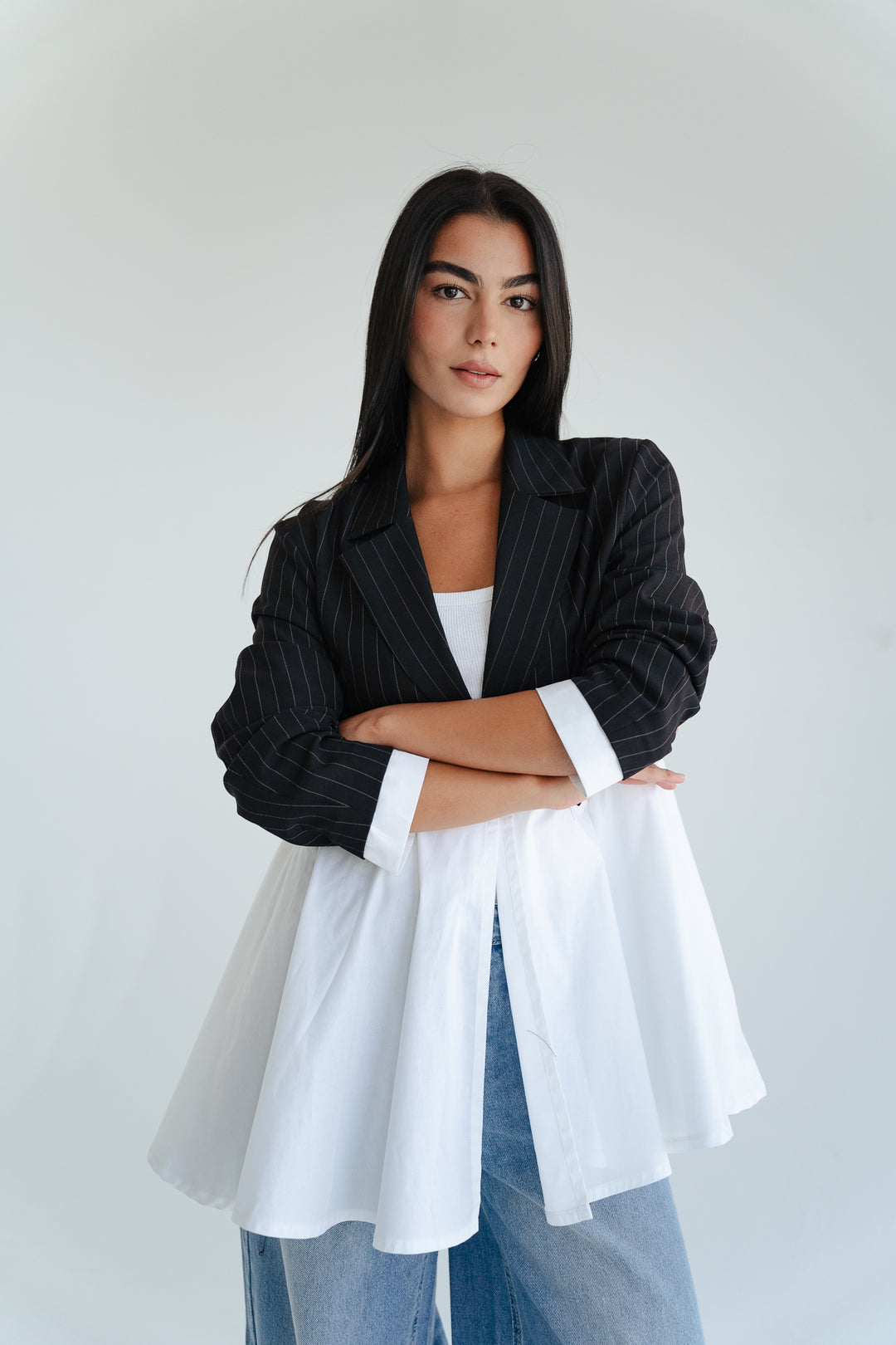 The Dual Fabric Blazer