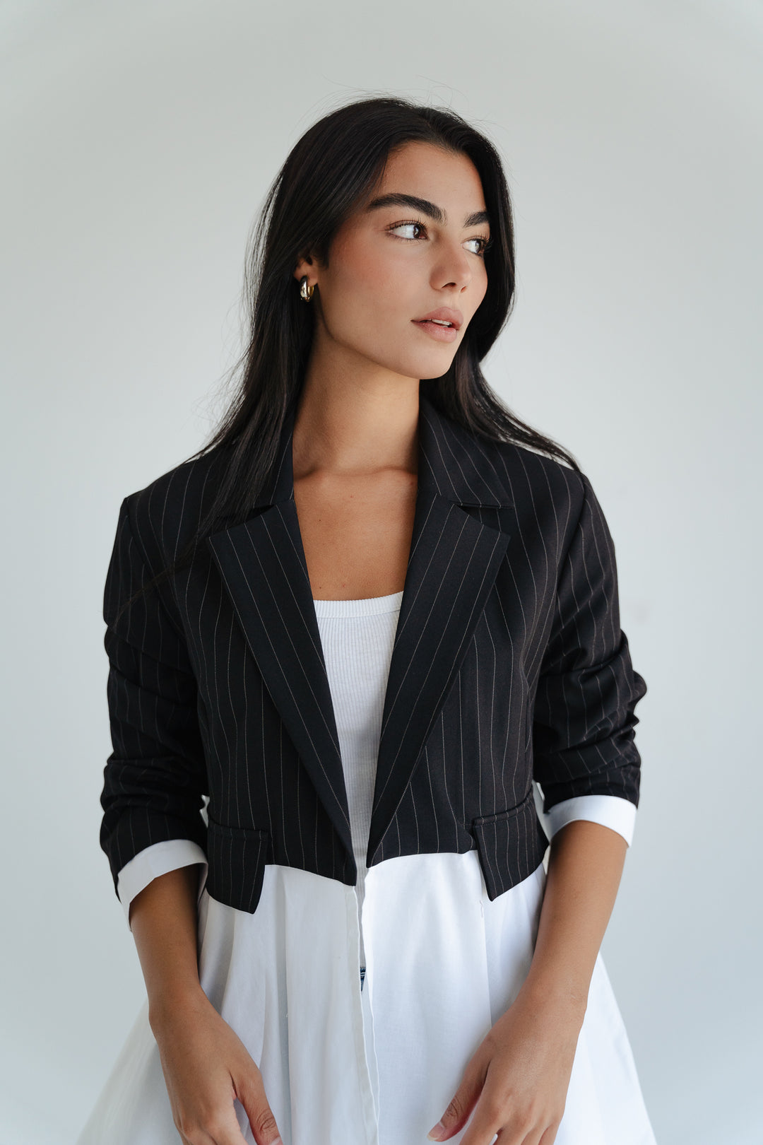 The Dual Fabric Blazer