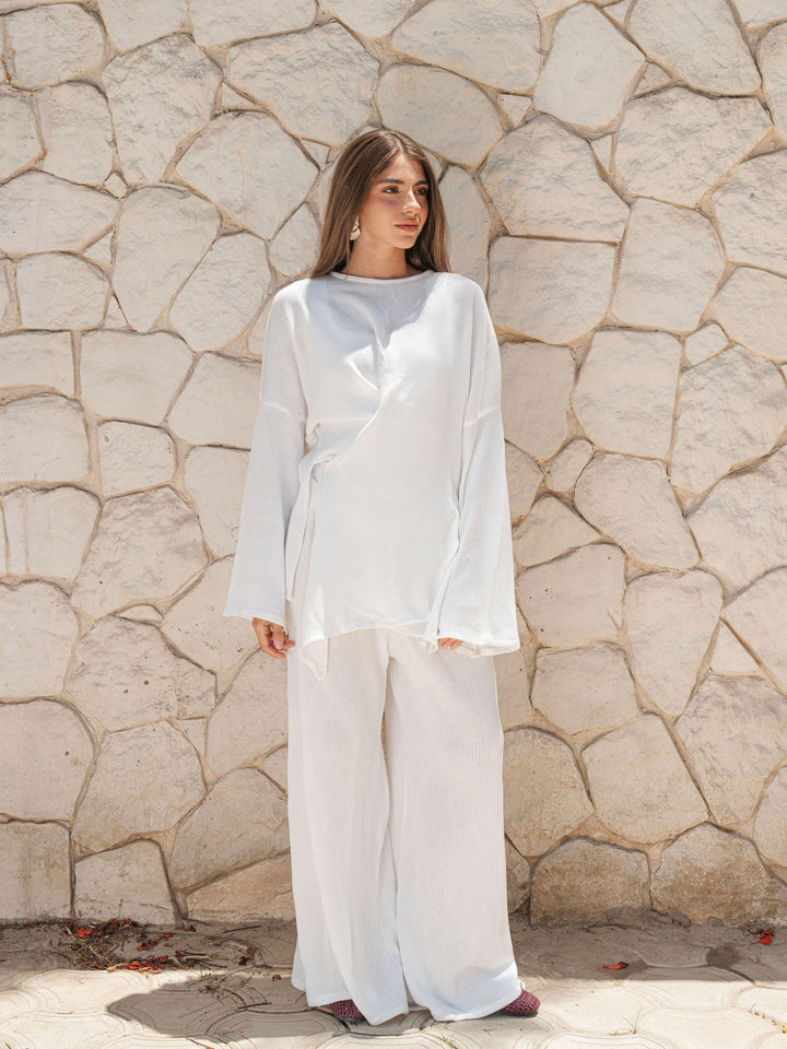 Criss Cross Set - White