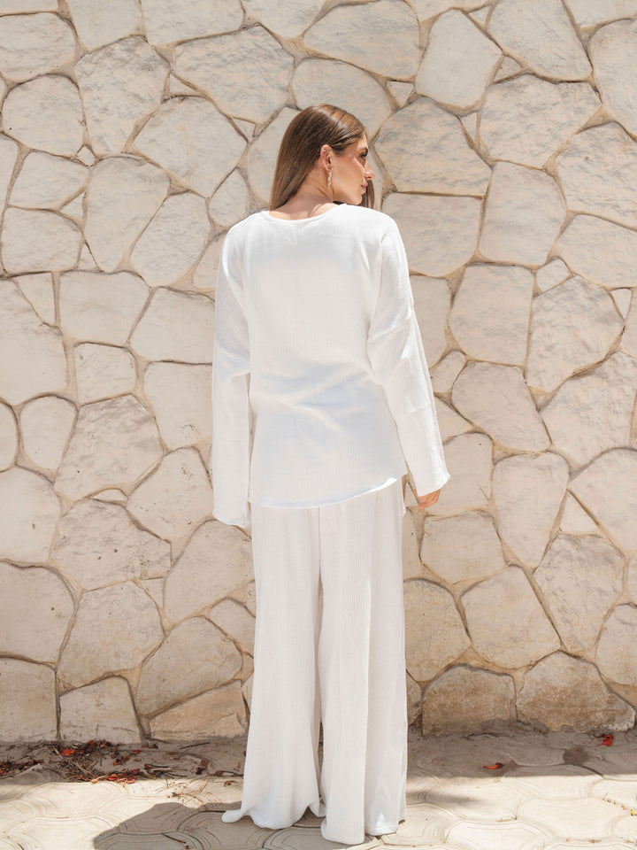 Criss Cross Set - White