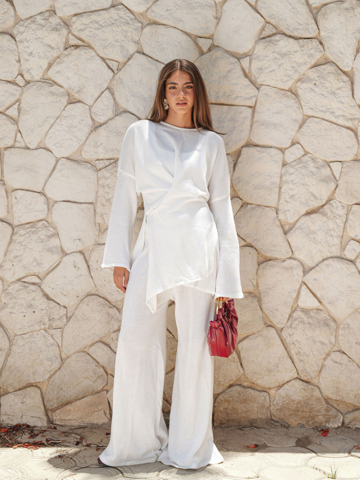 Criss Cross Set - White