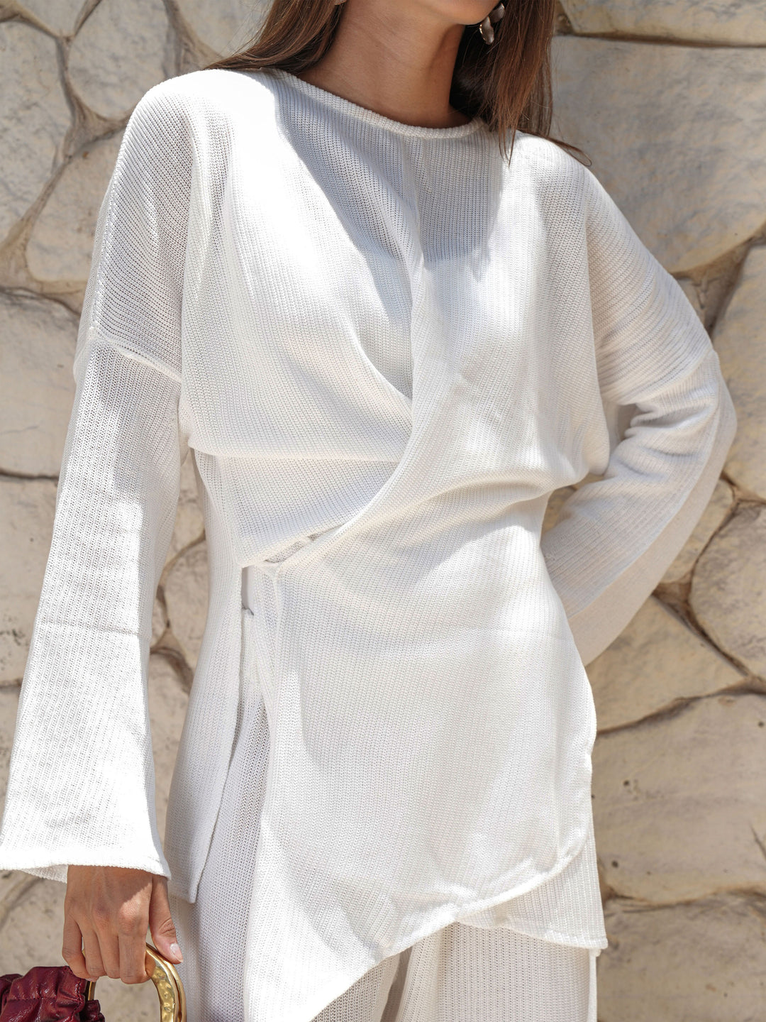 Criss Cross Set - White