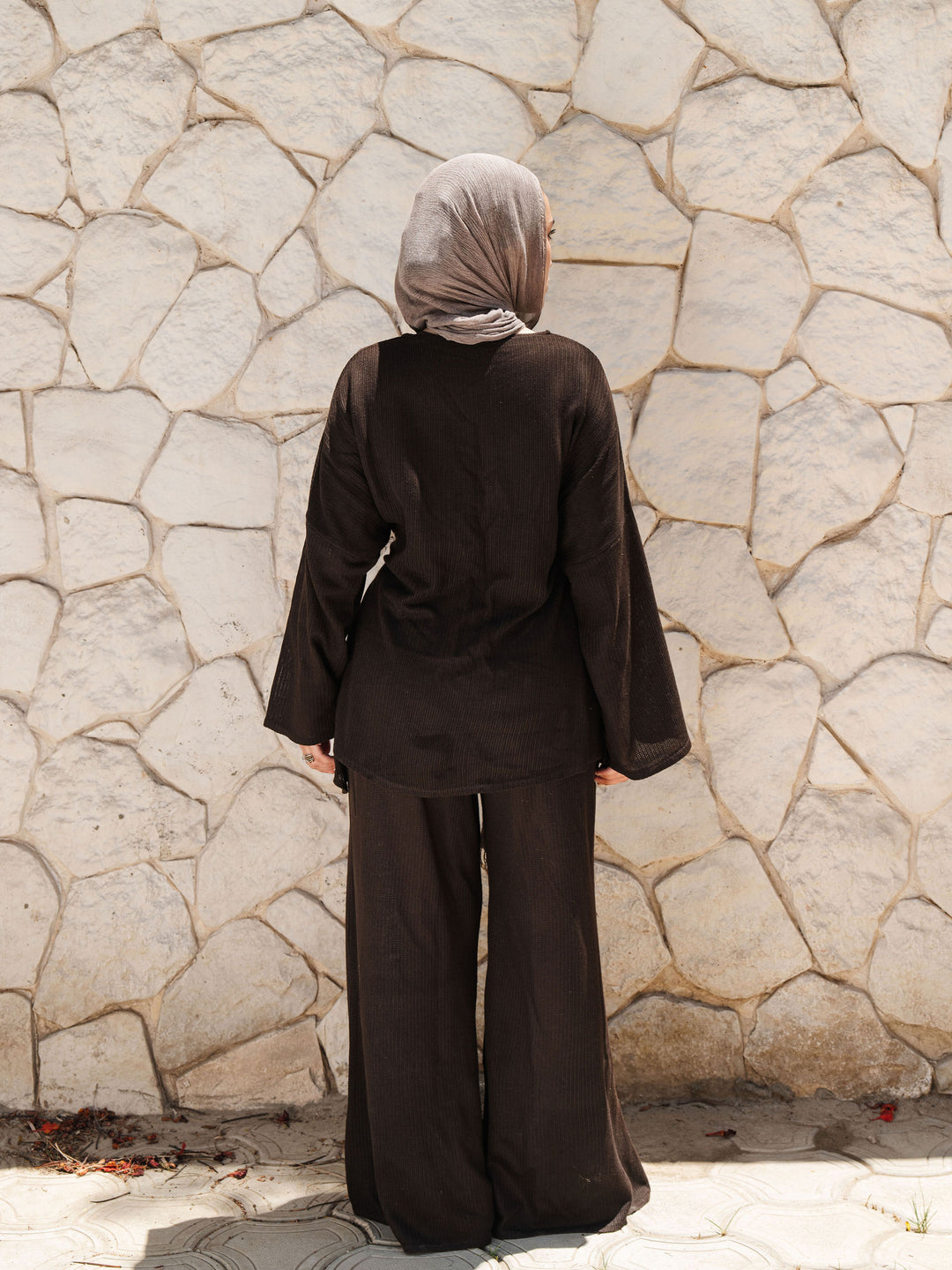 Criss Cross Set - Brown