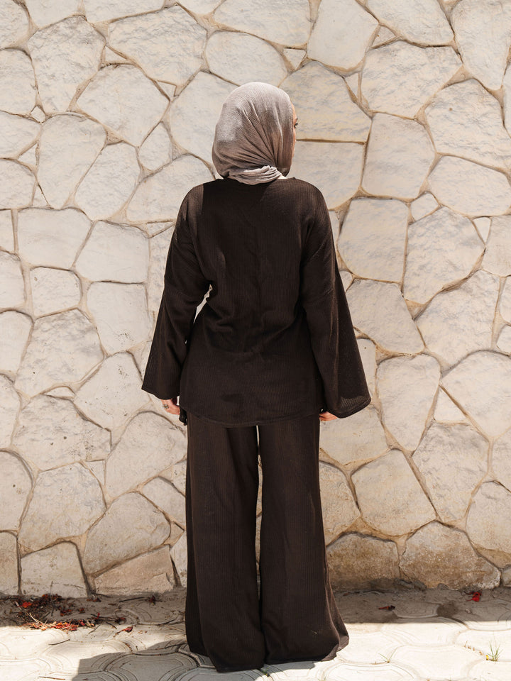 Criss Cross Set - Brown