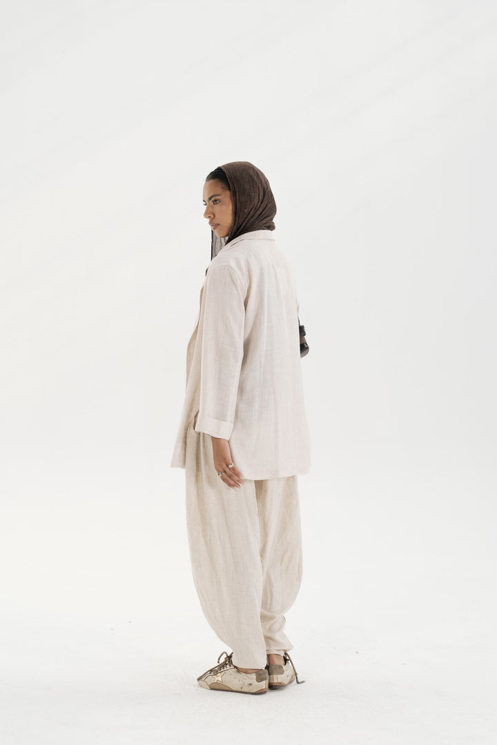 The Buttoned Slits Blazer