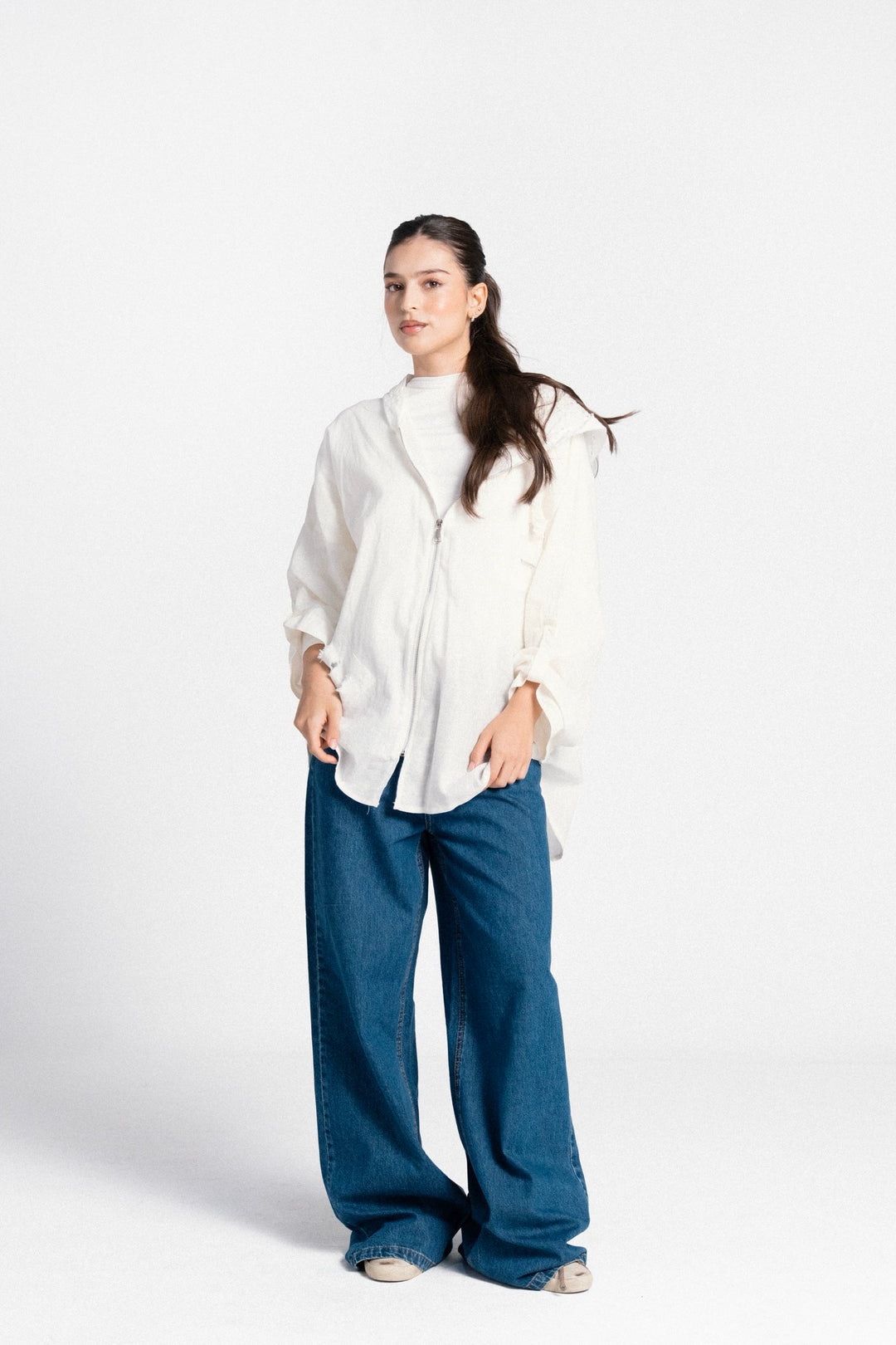 The Cut-out Linen Jacket