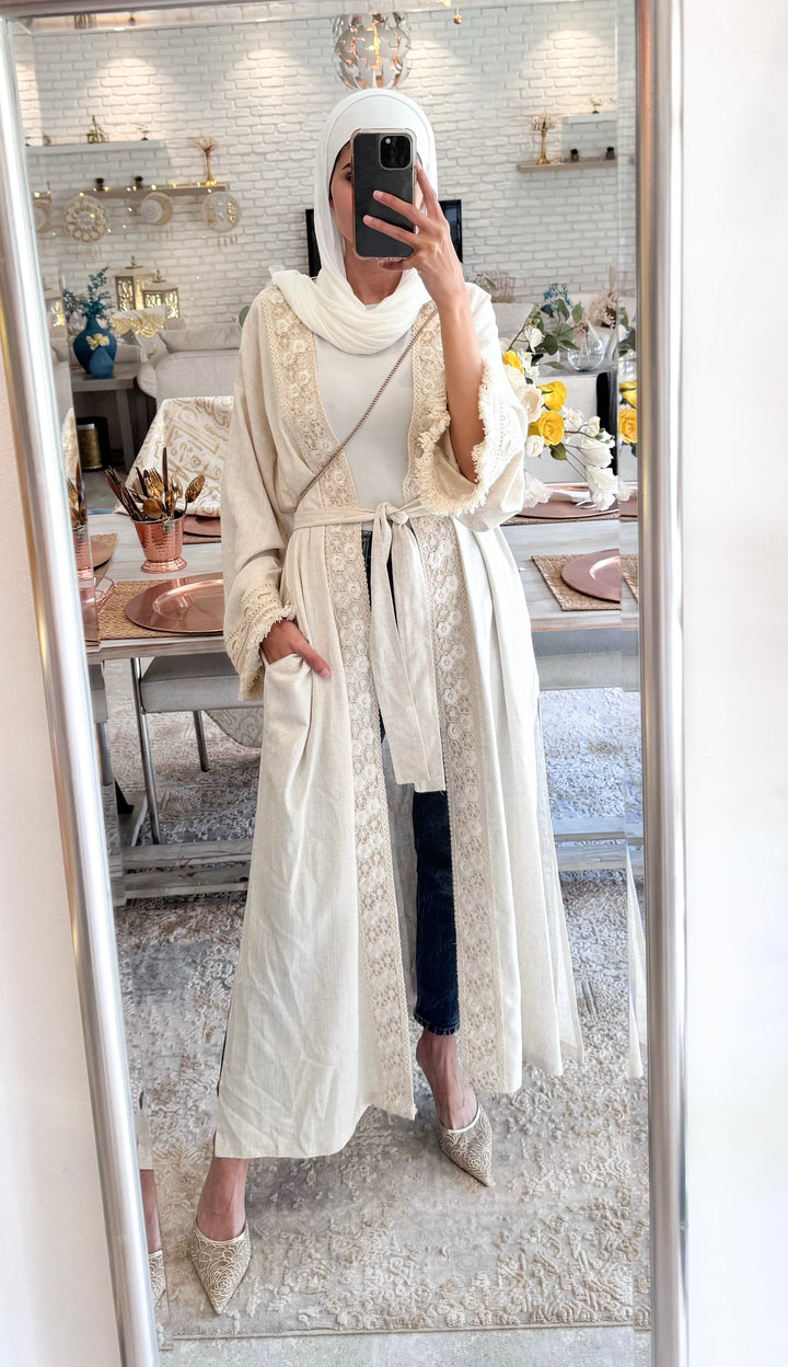 The Ethereal Linen Kaftan