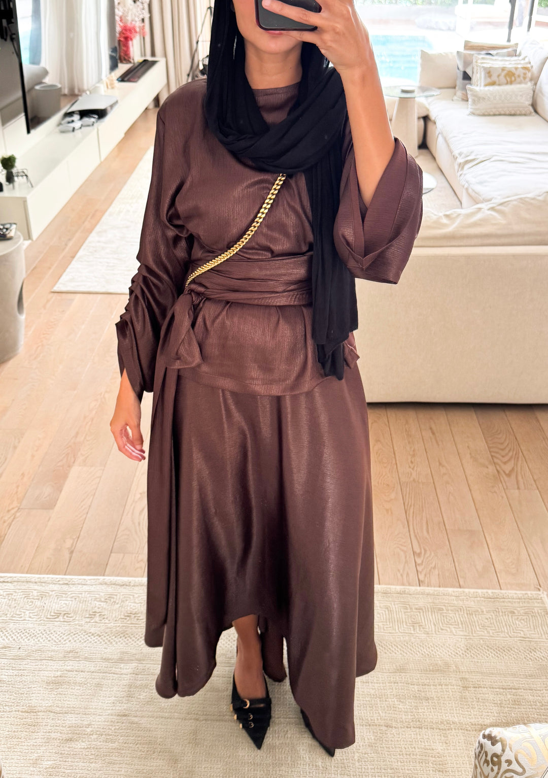 Wrapped in glow set - Brown