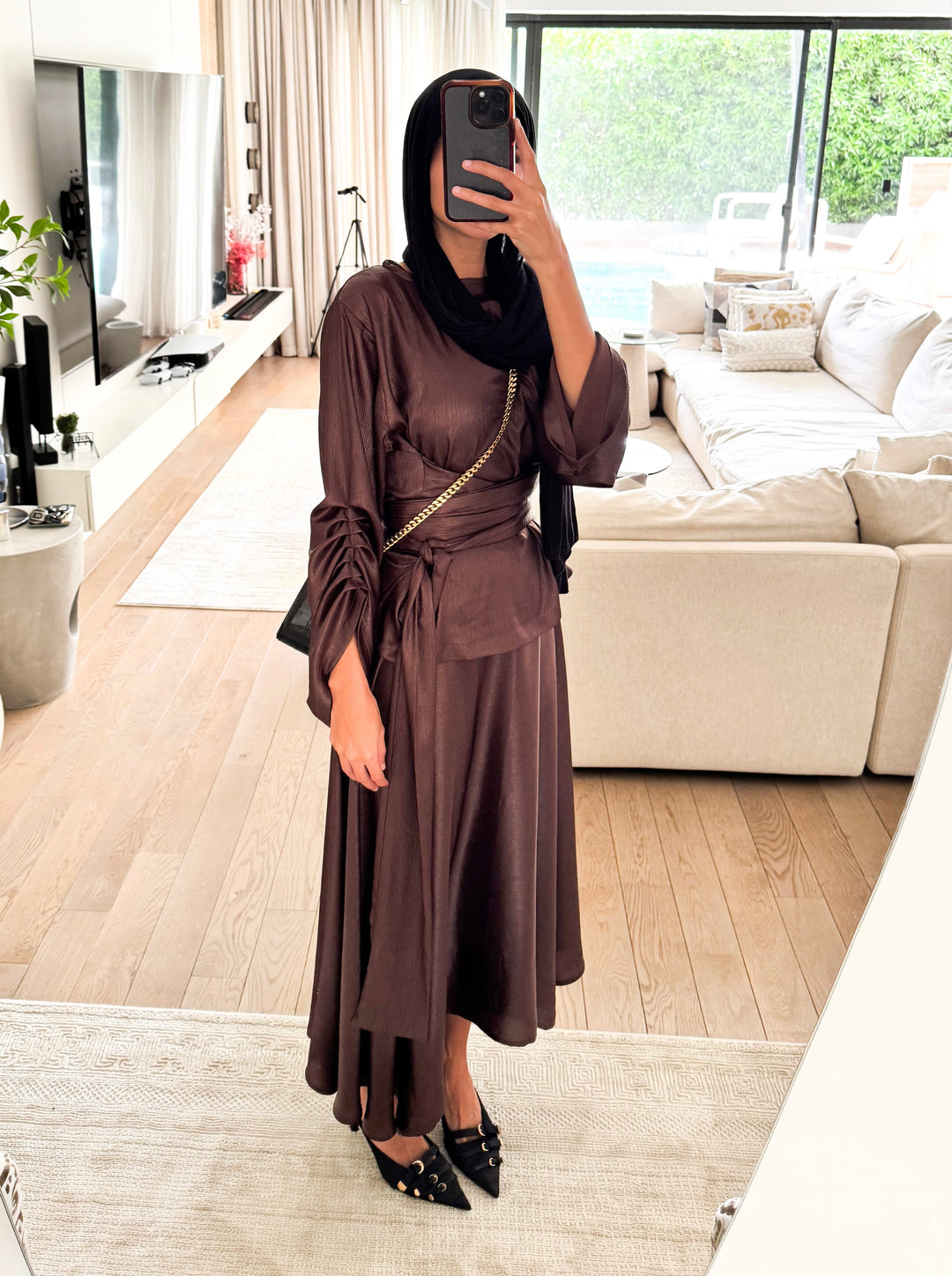 Wrapped in glow set - Brown