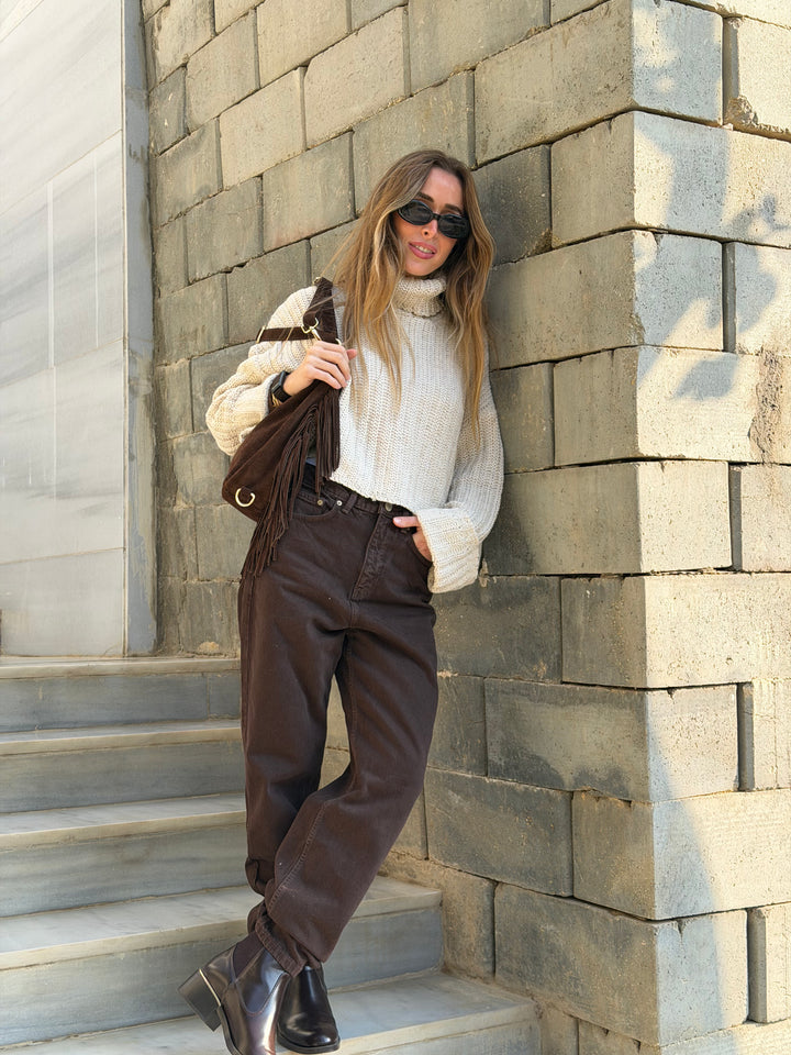 Cozy Cropped Pullover