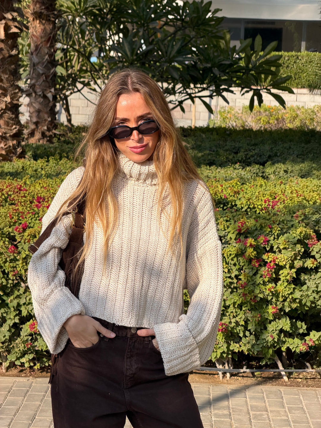 Cozy Cropped Pullover