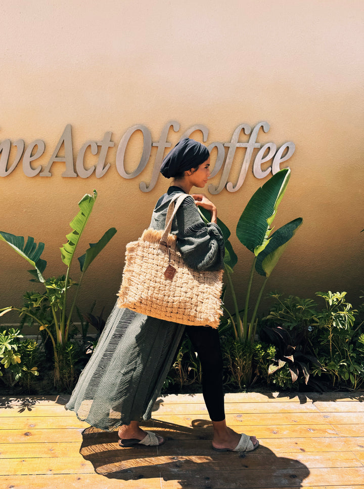 The Woven Escape Tote