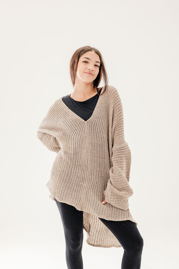 Loom Pullover - Cafe
