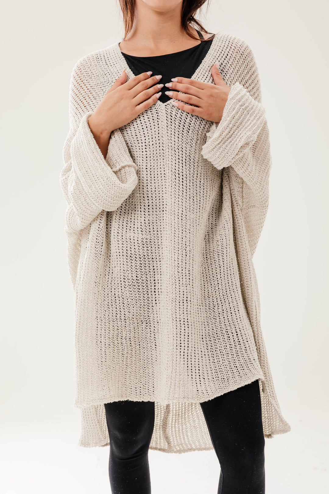 Loom Pullover - Beige