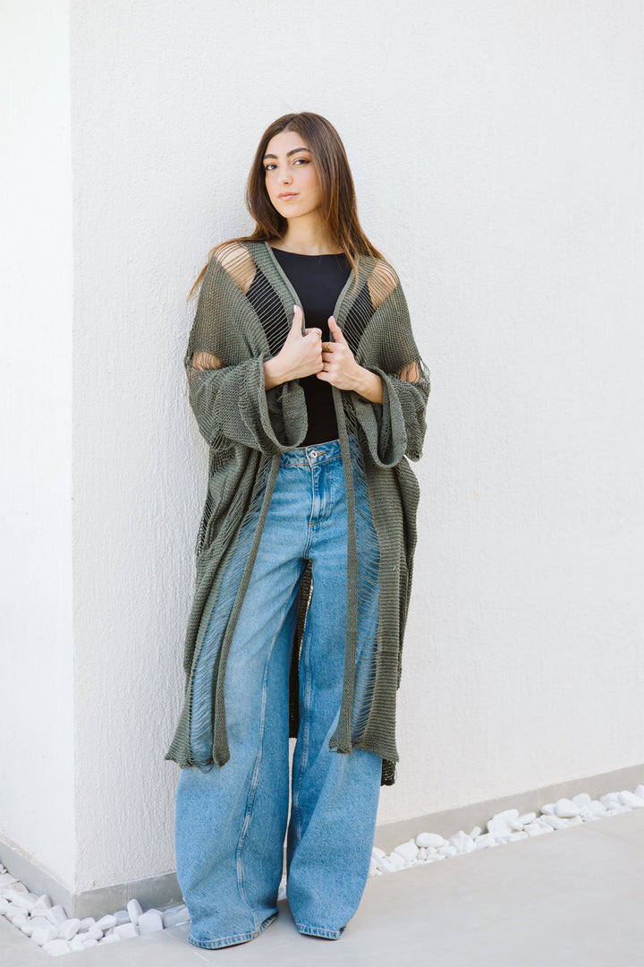 Eclipse Handwoven Cardigan
