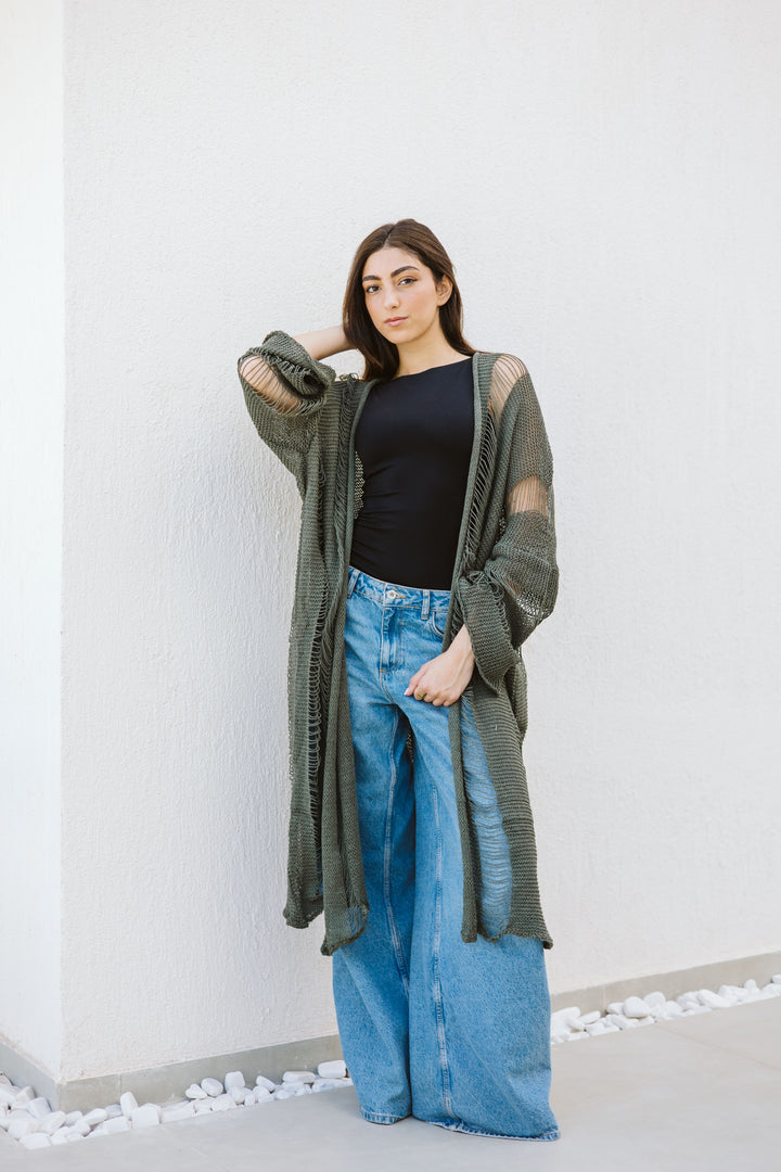 Eclipse Handwoven Cardigan