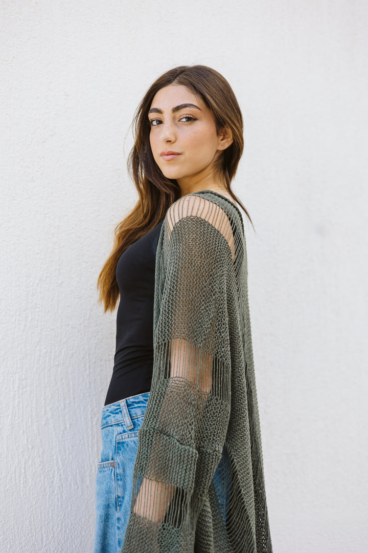 Eclipse Handwoven Cardigan