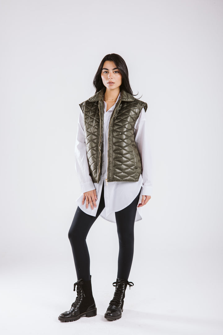 Quilted Charm Vest