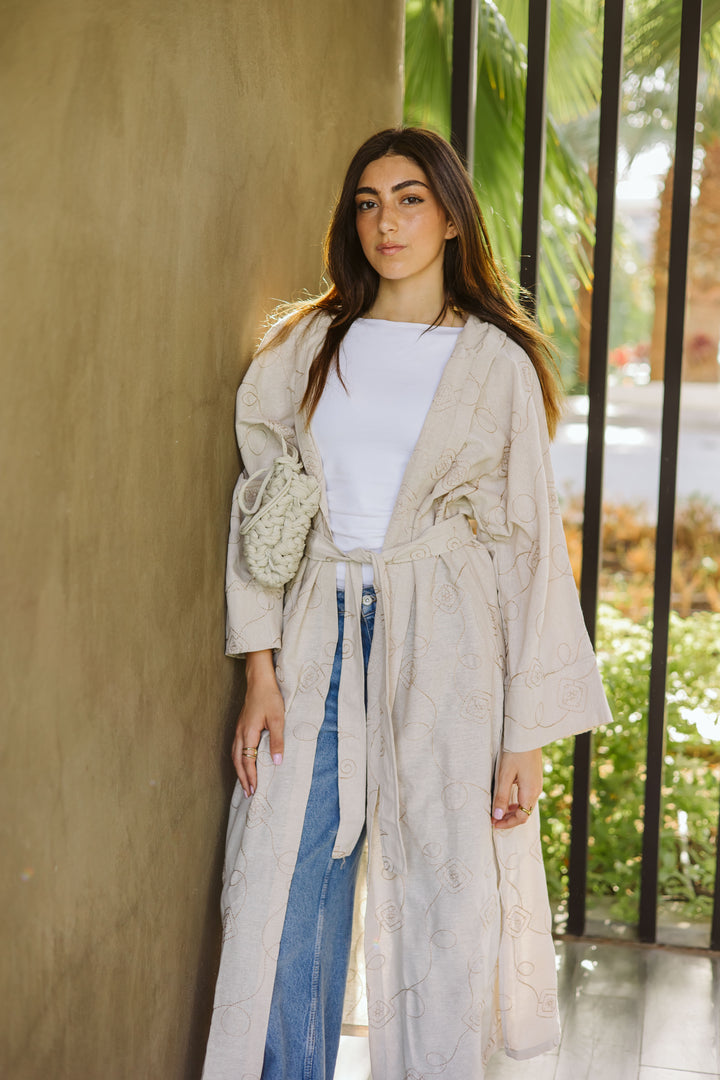 Embroidered Cardigan