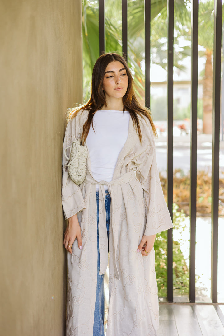 Embroidered Cardigan