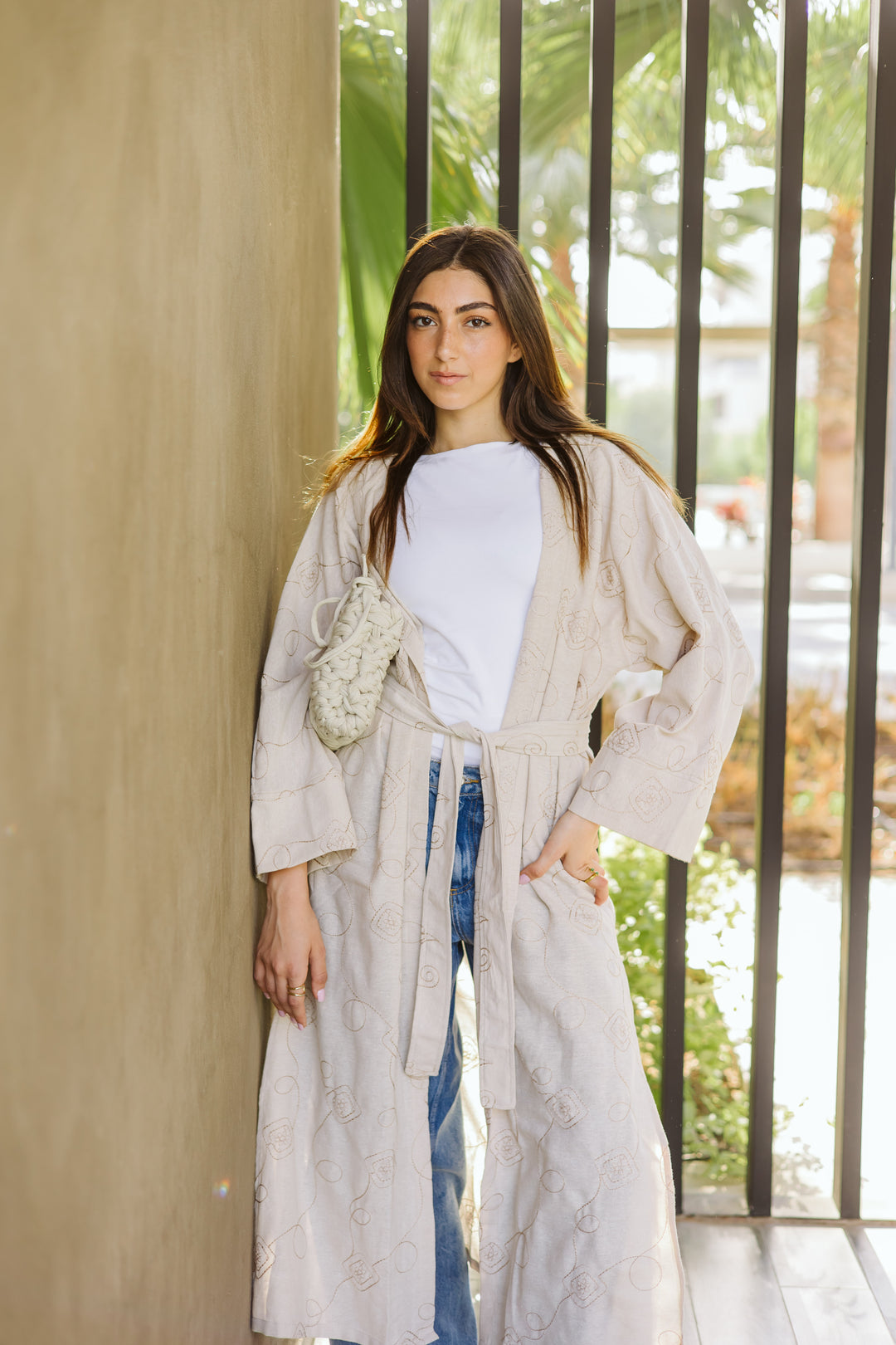 Embroidered Cardigan