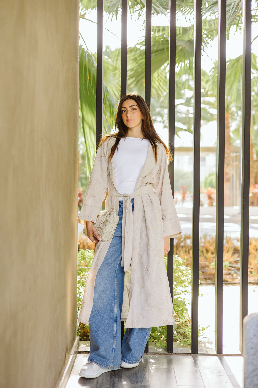 Embroidered Cardigan