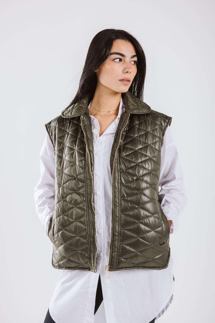 Quilted Charm Vest