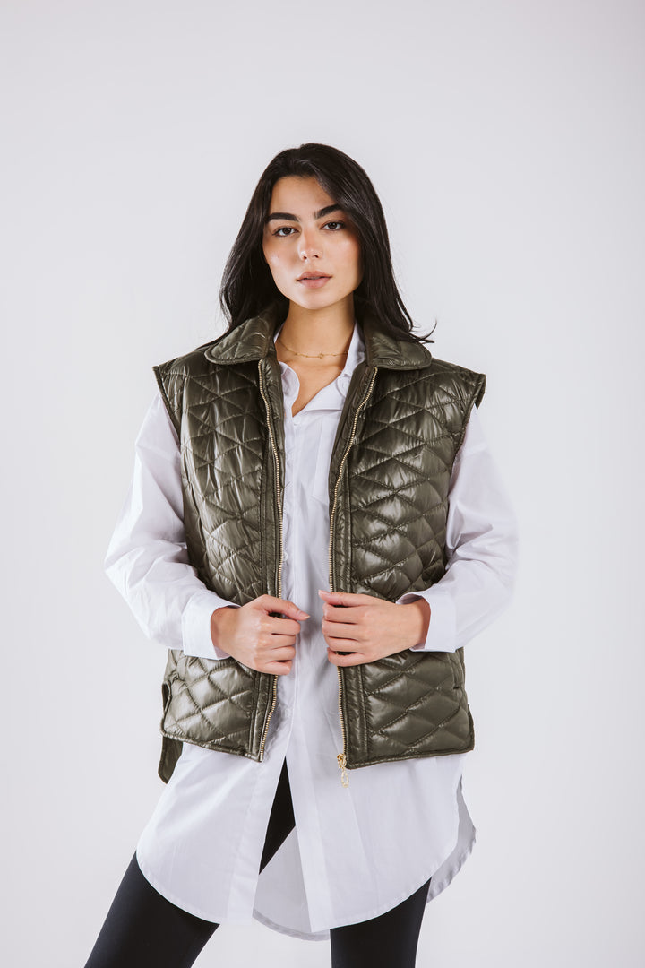 Quilted Charm Vest