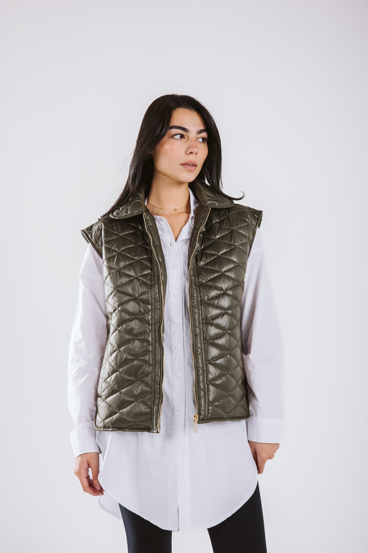 Quilted Charm Vest