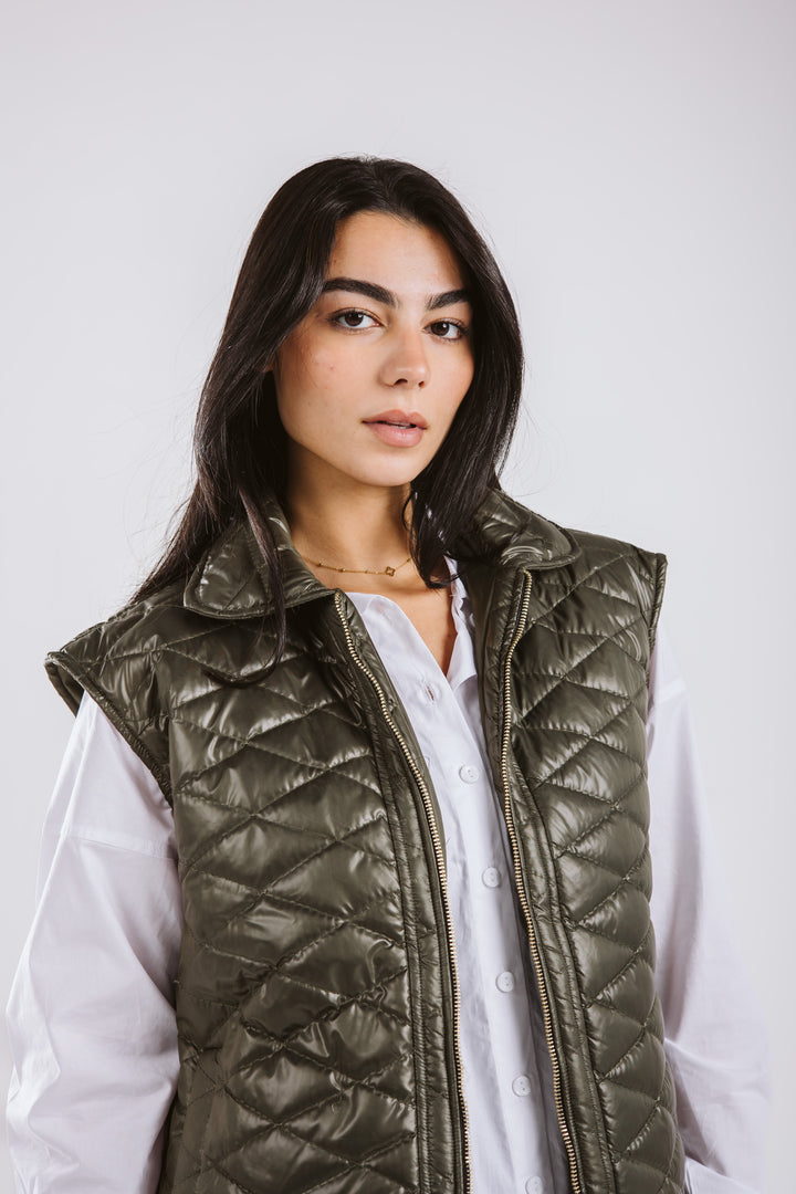 Quilted Charm Vest