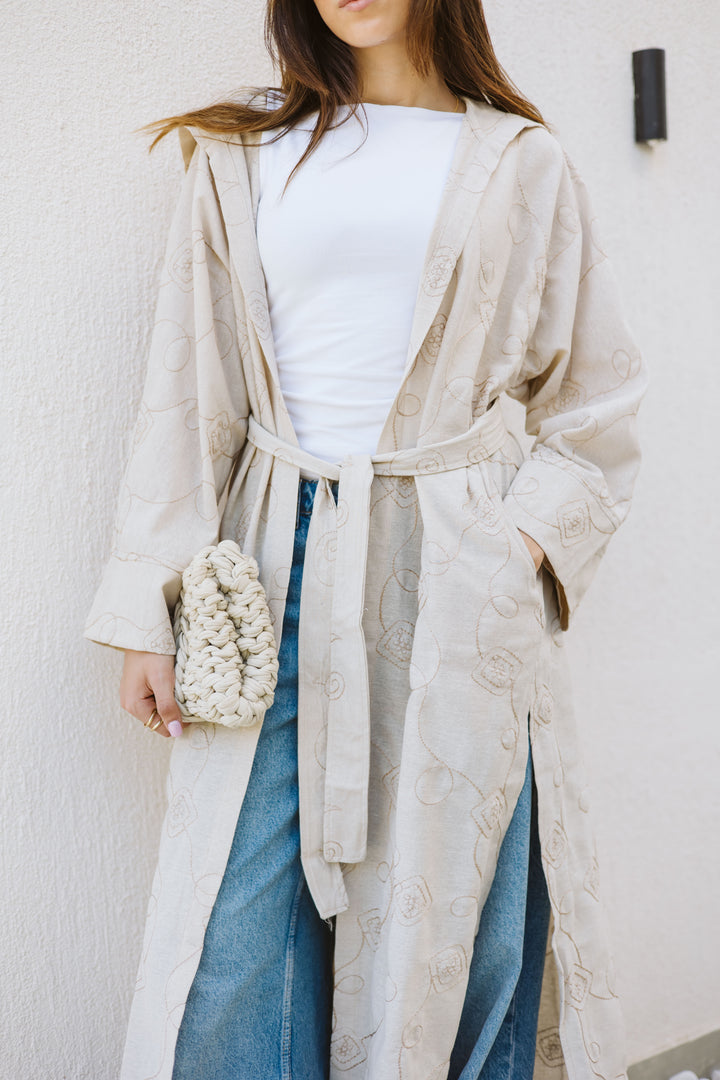 Embroidered Cardigan
