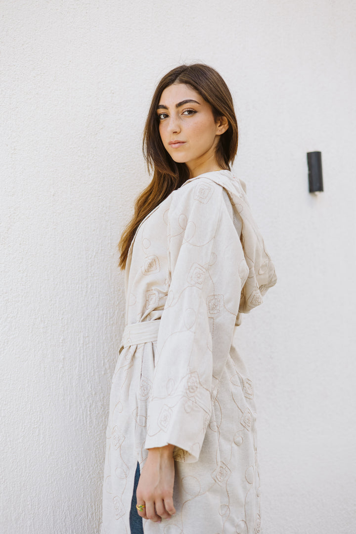 Embroidered Cardigan
