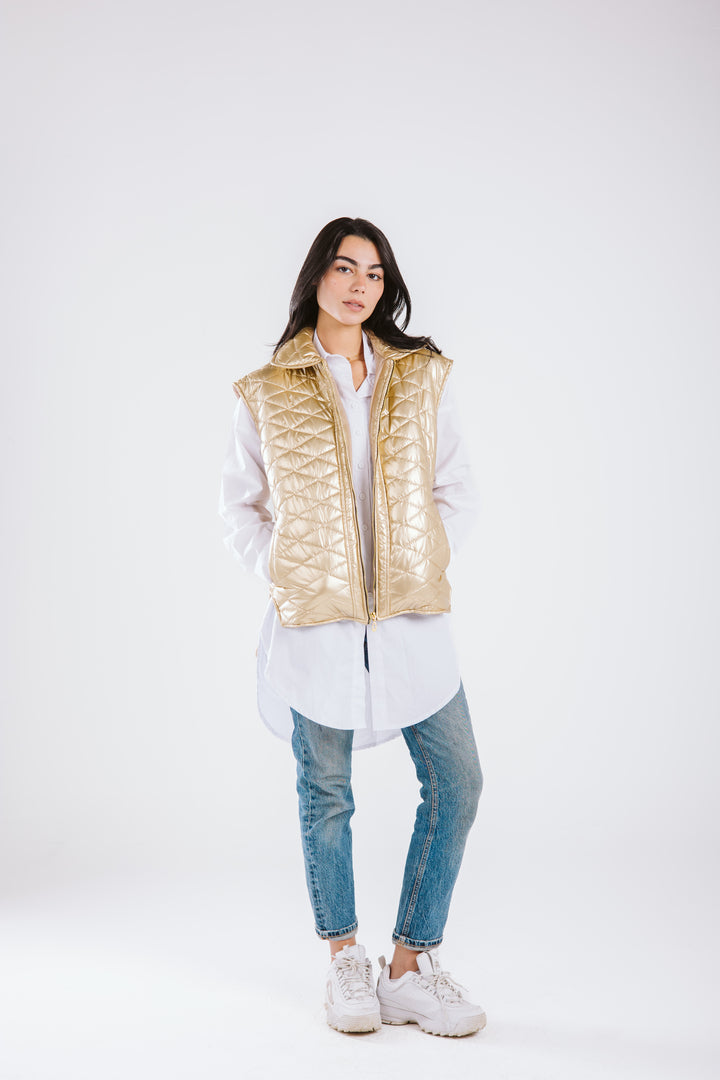 Quilted Charm Vest